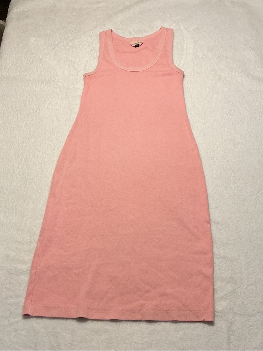 Universal Thread Sleeveless Midi Tank Dress in Blush Pink